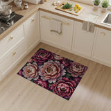 Floral Vintage Vintage Blush Peony Floral Area Rug