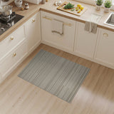 Neutral Tonal Offset Stripe Area Rug