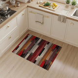 Vibrant Multi-Color Geometric Woven Area Rug