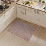Pink Heritage Tribal Heart Area Rug