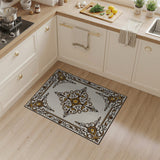 Traditional Persian Ornate Gold Persian Area Rug