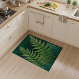 Emerald Fern Lush Green Area Rug