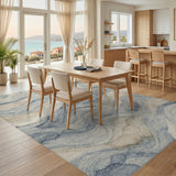 Blue Wave Coastal No. 2 Area Rug