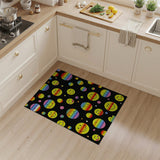 Rainbow Smiley Faces Area Rug