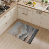 Layered Mountain Horizon Area Rug