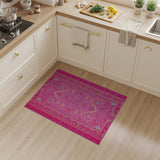 Vibrant Pink Southwestern Area Rug
