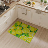 Vibrant Lemon Fruit Area Rug