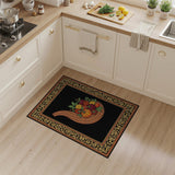 Cornucopia Harvest Fruit Area Rug