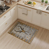 Heritage Tribal Antelope Head Beige Rug