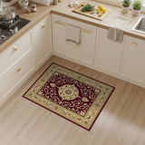 Ornate Red Persian Medallion No. 8 Area Rug