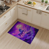 Purple Unicorn Dreamscape Area Rug