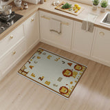 Multi-color and Patterns Playful Lion ABC Alphabet Kids Rug