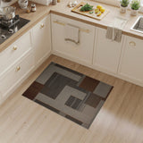 Modern Geometric Block Area Rug