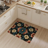 Cosmic Lotus Bloom Multi-Color Area Rug