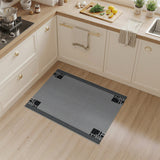 Black and White Bold Black White Geometric Area Rug