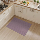Pink Black Diamond Grid Area Rug