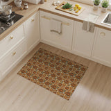 Backpack Compass Brown Area Rug