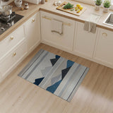 Blue Mountain Geometric Area Rug