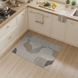 Abstract Area Abstract Organic Beige Neutral Area Rug