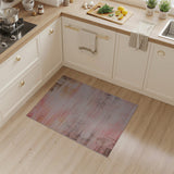 Distressed Abstract Multi-Color Area Rug