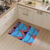 Multi-color and Patterns Rainbow Circus Tent Kids Area Rug