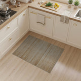 Tan Striped Fringed Boho Area Rug