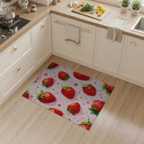 Juicy Strawberry Pattern Area Rug