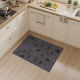 Boho Chic Purple Mystic Potion Area Rug