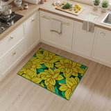 Yellow Vibrant Yellow Sunflower Area Rug
