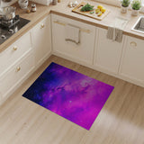 Multi-color and Patterns Abstract Area Starry Nebula Galaxy Area Rug