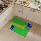 Retro Race Track Kids Play Rug