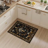Southwestern Lightning Storm Mountain Rug