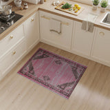 Pink Southwestern Vibrant Pink Southwestern Geometric Area Rug