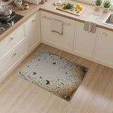 Wildflower Meadow Butterflies Area Rug