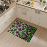 Pink Clover Blossom Shamrock Rug