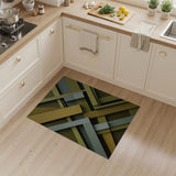 Modern Geometric Overlap Area Rug