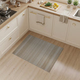 Beige Chevron Striped Woven Area Rug