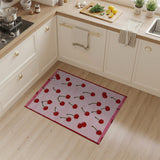 Cherry Scatter Pink Area Rug