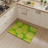 Vibrant Lemon Slices Area Rug
