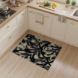 Bold Graffiti Splatter Area Rug