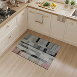 Geometric Modern Geometric Beige Grey Area Rug