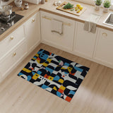 Vibrant Geometric Multi-Color No. 4 Area Rug