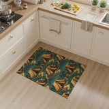 Kids Cartoon Camping Tent Area Rug