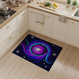 Cosmic Vortex Spiral Area Rug