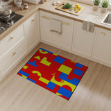 Bold Multi-color and Patterns Bold Geometric Multi-Color Area Rug
