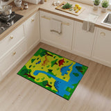 Kids Dinosaur Jungle Adventure Area Rug