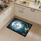 Moonlit Graveyard Area Rug