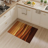 Orange Dunes Southwestern Area Rug