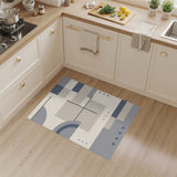 Geometric Modern Beige and Neutral Modern Beige Geometric Area Rug