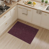 Purple Leopard Print Area Rug